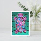 Totem Postkarte (Stehend Vorderseite)