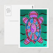 Totem Postkarte (Vorne/Hinten)
