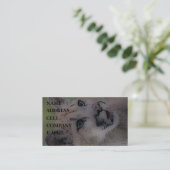 'Totem-Puma auf dem Hunt Visitenkarte (Stehend Vorderseite)