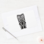 Totem Rechteckiger Aufkleber (Umschlag)