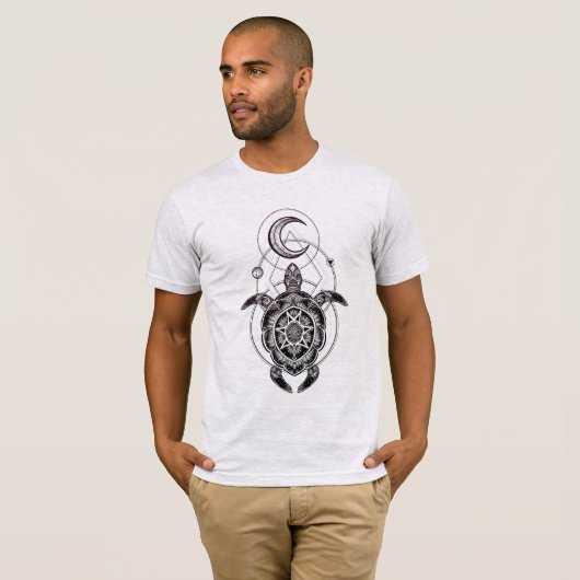 Totem-Schildkröte I T-Shirt (Vorne ganz)