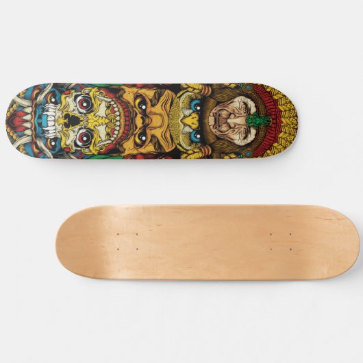 Totem Skateboard (Horizontal)