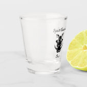 Totem Spirit Animal Tribal Boss Head Schnapsglas (Links)