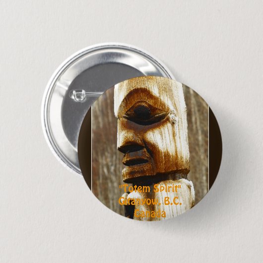 TOTEM SPIRIT Art Collection Button (Vorne & Hinten)