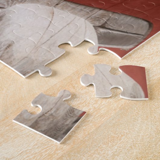 Totem-Stöcke im Haida-Kulturzentrum-Museum Puzzle (Seite)