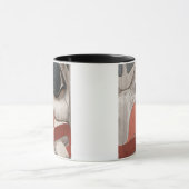 Totem-Stöcke im Haida-Kulturzentrum-Museum Tasse (Zentrum)