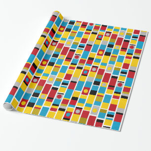 Totem-Streifen Geschenkpapier