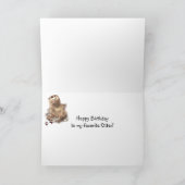 Totem, Tierführer Funny Birthday Karte (Innenseite)