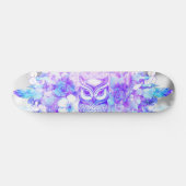 Totem Totem Dreamcatcher Blumenzauber Lila Grau Skateboard (Horizontal)