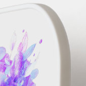 Totem Totem Dreamcater Blumenstrauß Lila Tint Pickleball Schläger (Linke Seite)