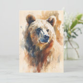 Totem Totem Spirit Animal Bedeutungskarte Feiertagskarte (Stehend Vorderseite)