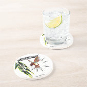 Totem-Untersetzer im Native-Kolibri-Stil Getränkeuntersetzer (Seite)