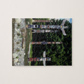 Totem, Vancouver, Britisch-Kolumbien Puzzle (Horizontal)