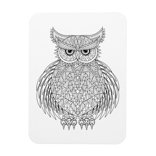 Totem von Inspiriert Vogelgeflügel Magnet (Vertikal)