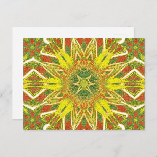 TOTEM-WILDBLUME 14 POSTKARTE (Vorne/Hinten)