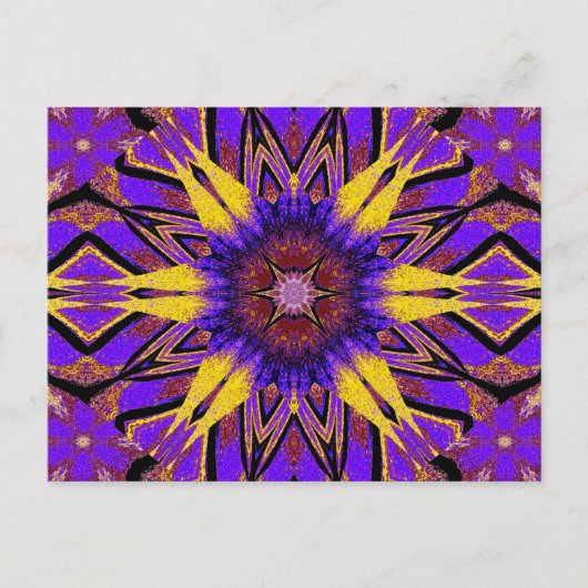 TOTEM WILDBLUME 1 POSTKARTE (Vorderseite)