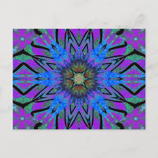 TOTEM WILDBLUME 4 POSTKARTE (Vorderseite)