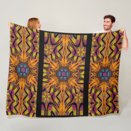 Totem-Wildblume 6 Fleecedecke