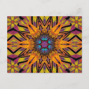 TOTEM-WILDBLUME 6 POSTKARTE