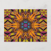 TOTEM-WILDBLUME 6 POSTKARTE (Vorderseite)