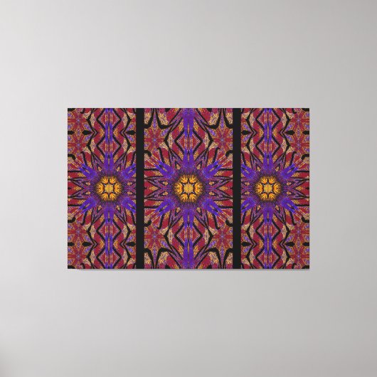 Totem-Wildblume 8 Leinwanddruck (Vorderseite)