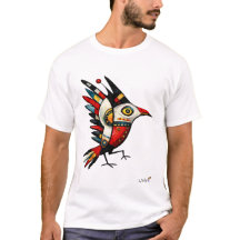 Totemic Bird – Abstract Tribal Symbol