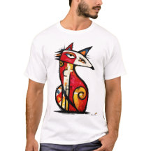 Totemic Fox – Abstract Tribal Symbol