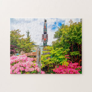 Totempfahl Alaska. Puzzle