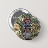 Totempfahl Button (Vorne & Hinten)