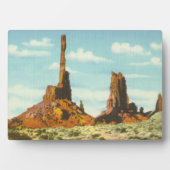 Totempfahl Fotoplatte (Vorderseite)