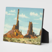 Totempfahl Fotoplatte (Seite)