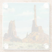 Totempfahl Glasuntersetzer (Rückseite)