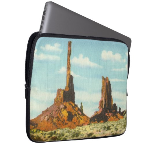 Totempfahl Laptopschutzhülle (Vorne Rechts)