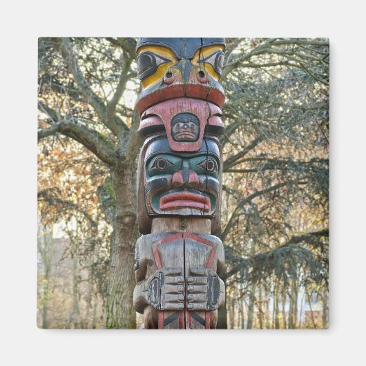 Totempfahl Magnet (Vorne)