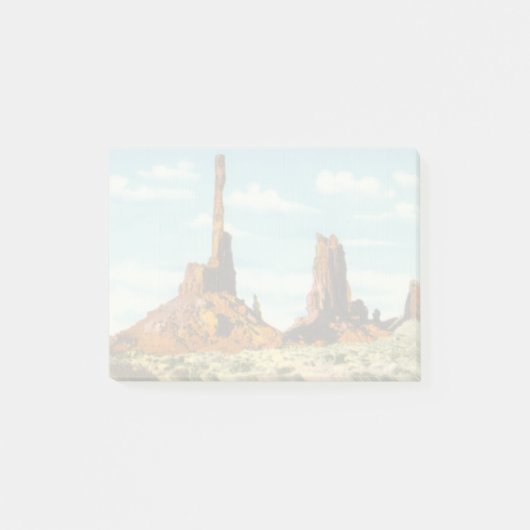 Totempfahl Post-it Klebezettel (Vorderseite)