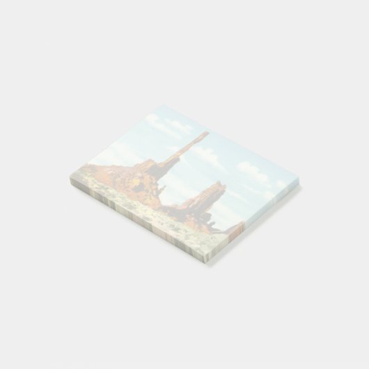 Totempfahl Post-it Klebezettel (angewinkelt)