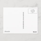 Totempfahl Postkarte (Rückseite)