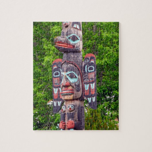 Totempfahl Puzzle (Vertikal)