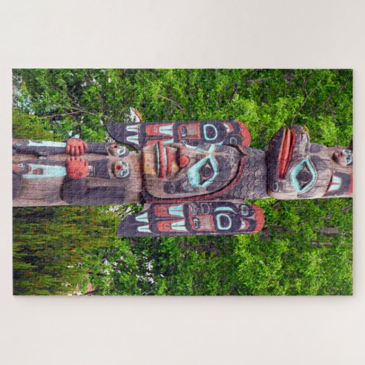 Totempfahl Puzzle (Horizontal)