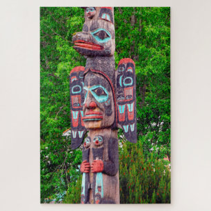 Totempfahl Puzzle