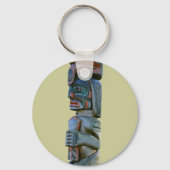 Totempfahl Schlüsselanhänger (Vorderseite)