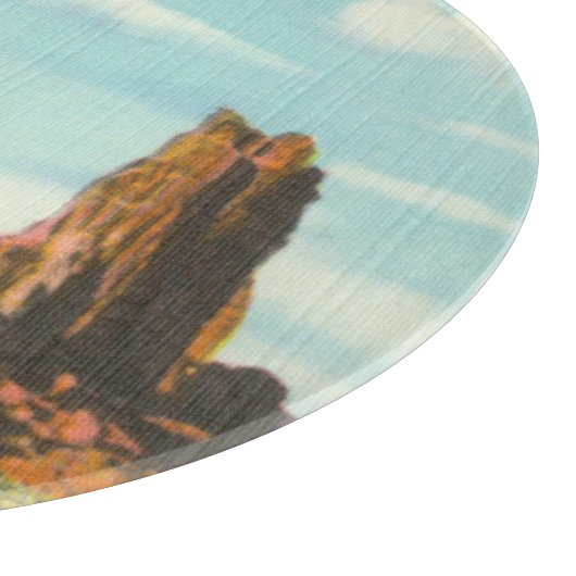 Totempfahl Schneidebrett (Ecke)