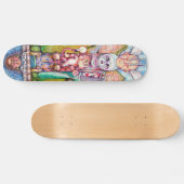 Totempfahl-Skateboard Skateboard (Horizontal)