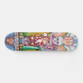Totempfahl-Skateboard Skateboard (Horizontal)