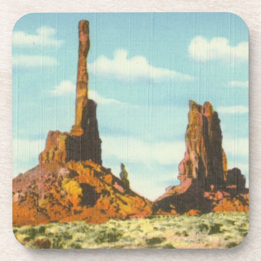 Totempfahl Untersetzer (Vorderseite)