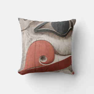 Totempfähle im Haida Heritage Centre Museum Kissen