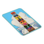 Totempol der 1920er magnet (Rechte Seite)