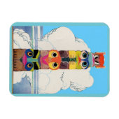 Totempol der 1920er magnet (Horizontal)