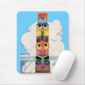 Totempol der 1920er mousepad (Mit Mouse)