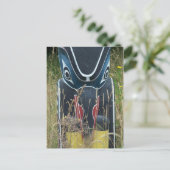 Totempolsohle Postkarte (Stehend Vorderseite)